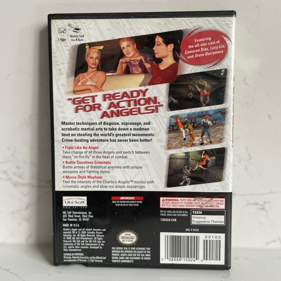 Charlie’s Angels GAMECUBE Game - Picture 2 of 3
